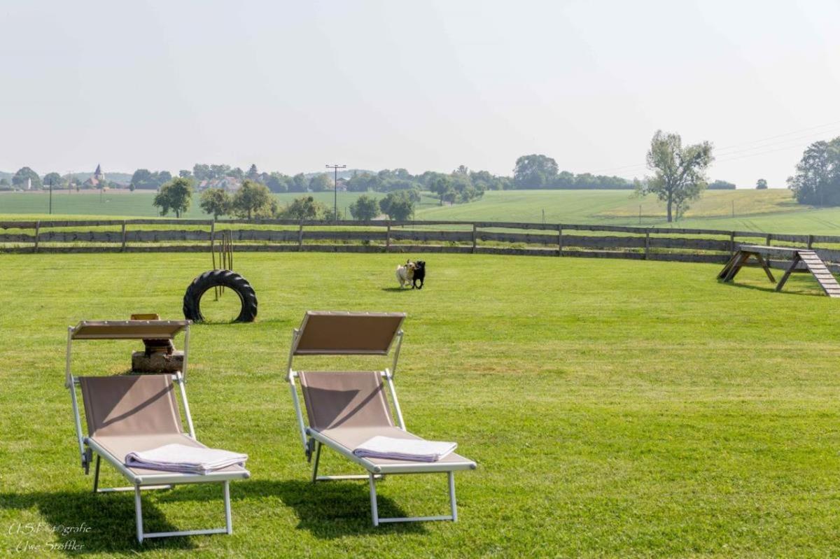 Ferienhaus S`bunde Heisle Blaufelden Exterior foto