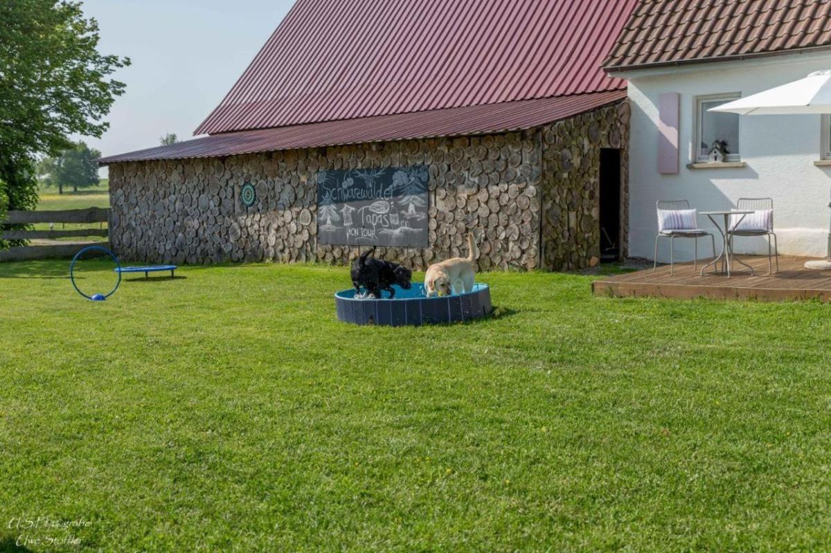 Ferienhaus S`bunde Heisle Blaufelden Exterior foto